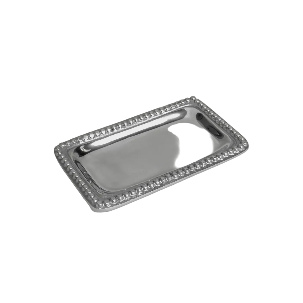 Small Beaded Rectangle Tray