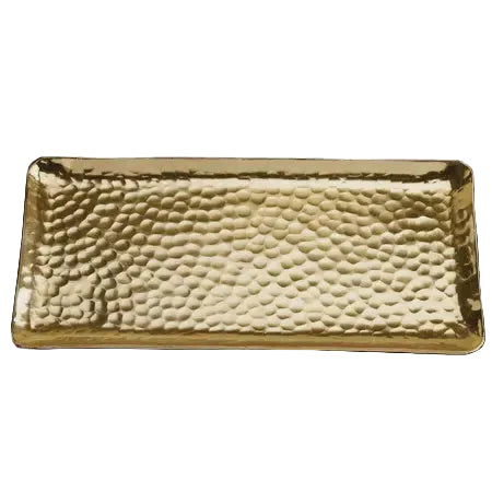 Gold Hammered Plate