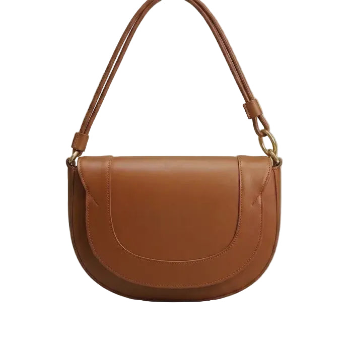 Lana Crescent Crossbody - Brown