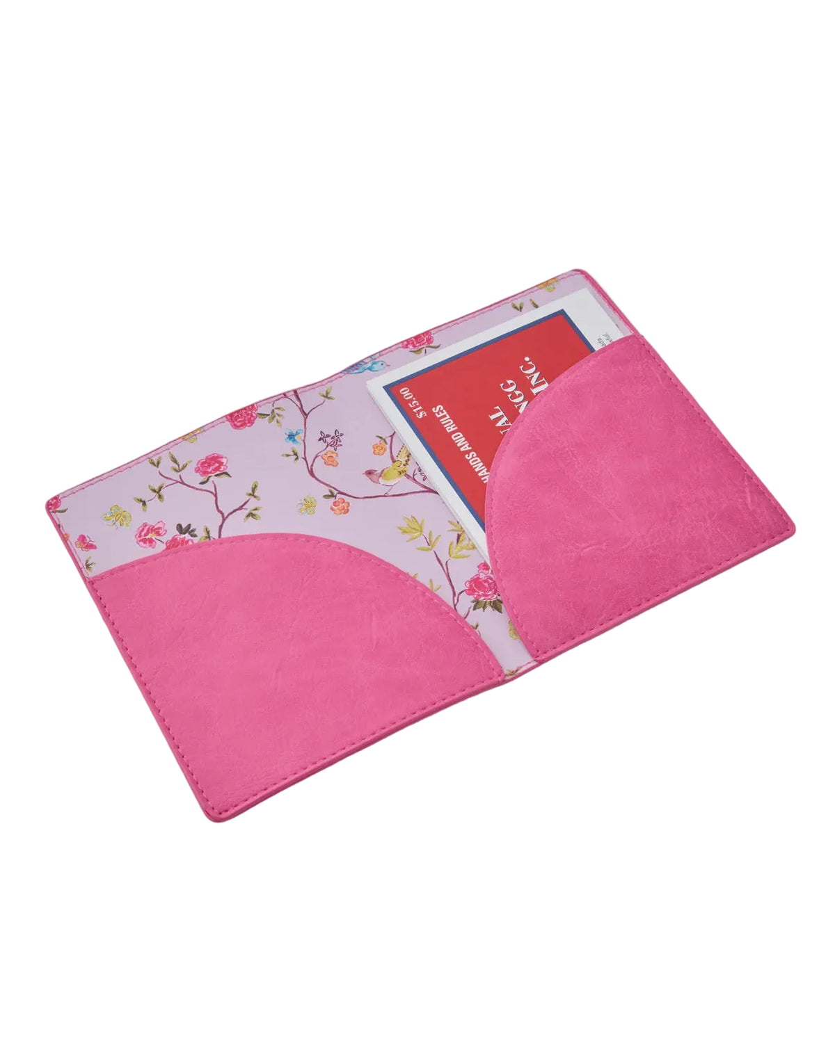 Hot Pink Mahjong Card Folio