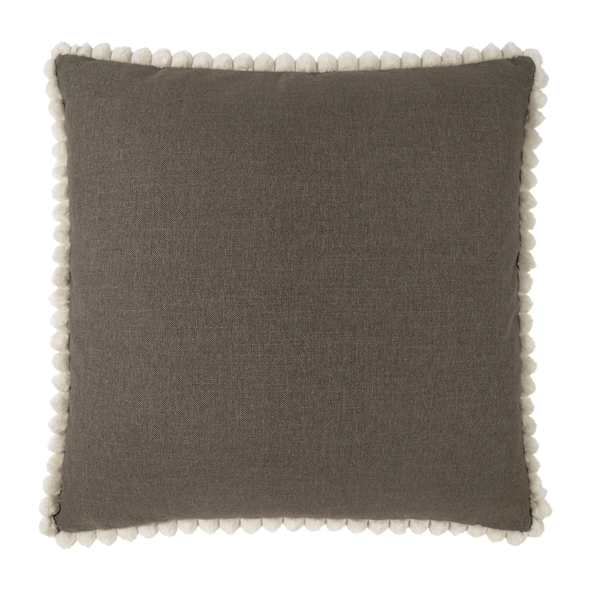 Pom Chic Mink Pillow | 24" x 24"