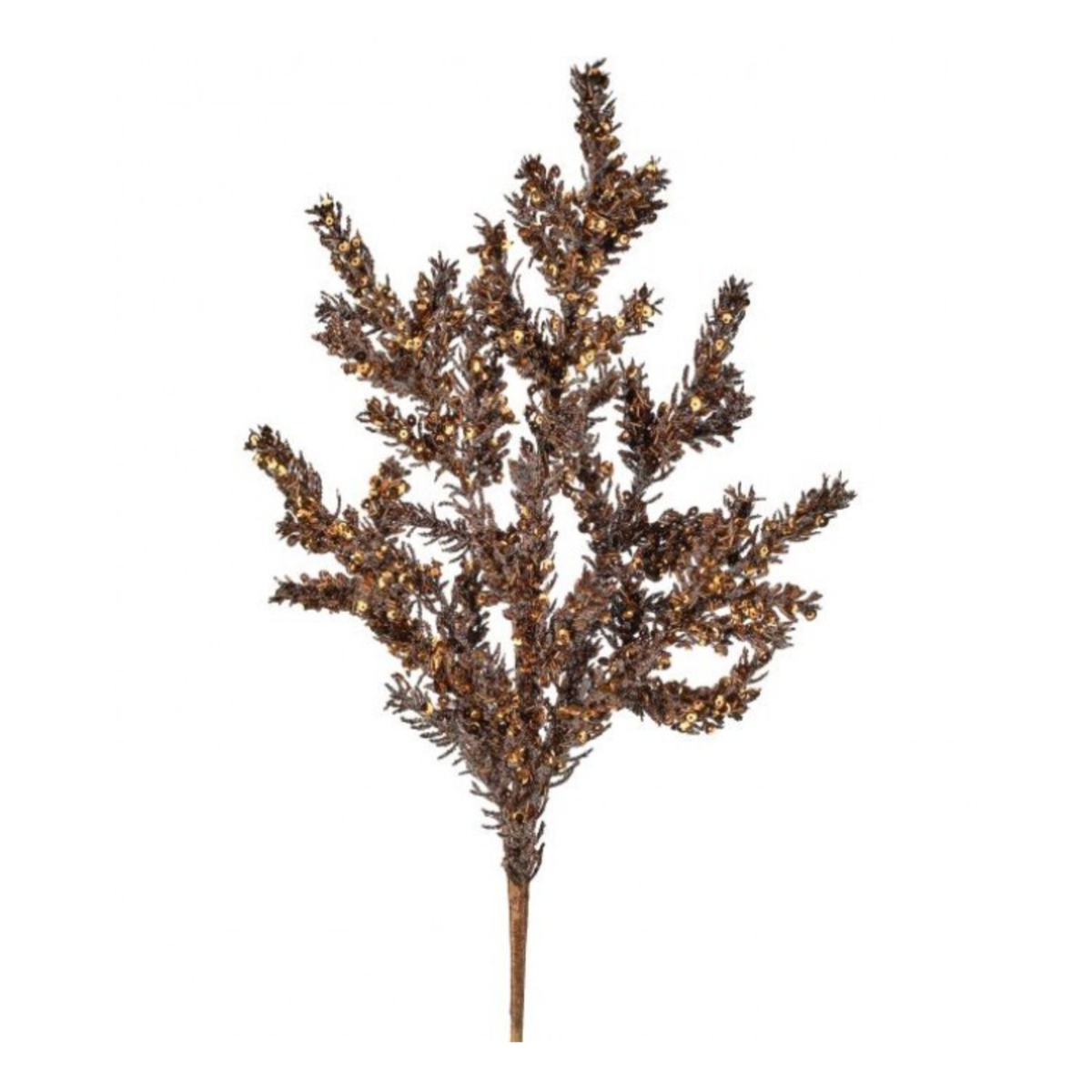 26" Sequin Mini Spruce Spray