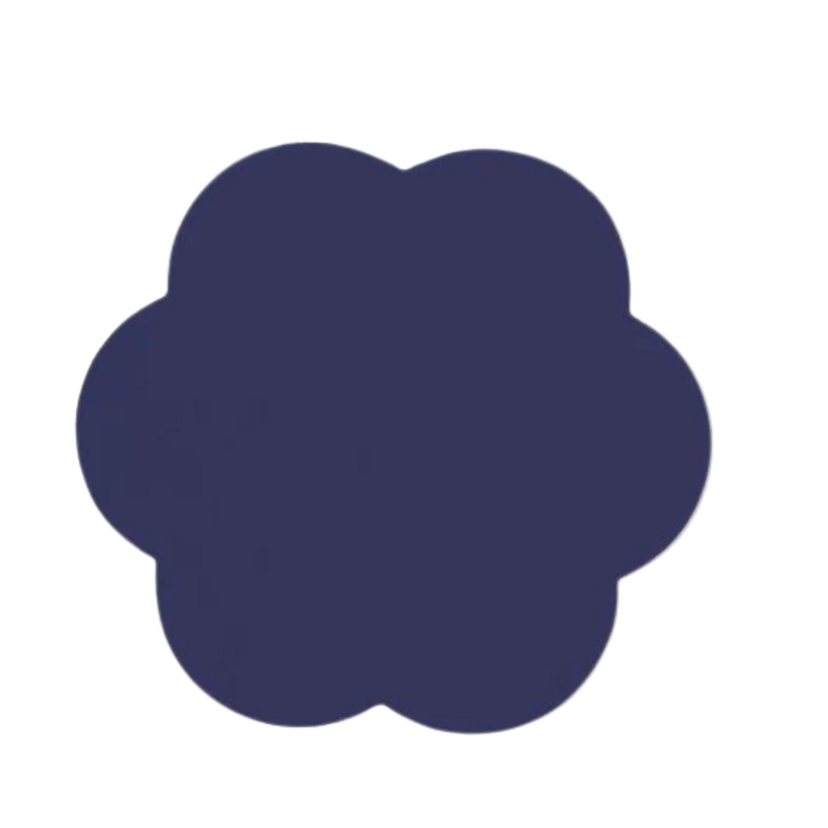 Scalloped Coaster | Navy