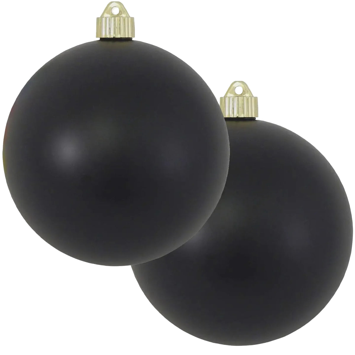 Black Matte Shatterproof Ball Ornament | 6"