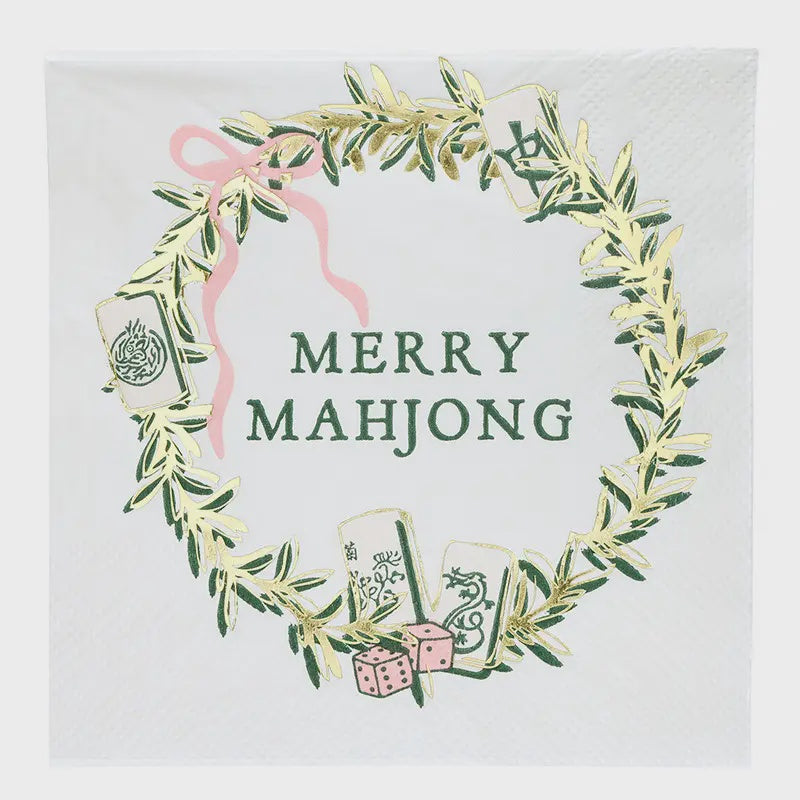 Ceramic Cocktail Napkin Tray Set – Merry Mahjong