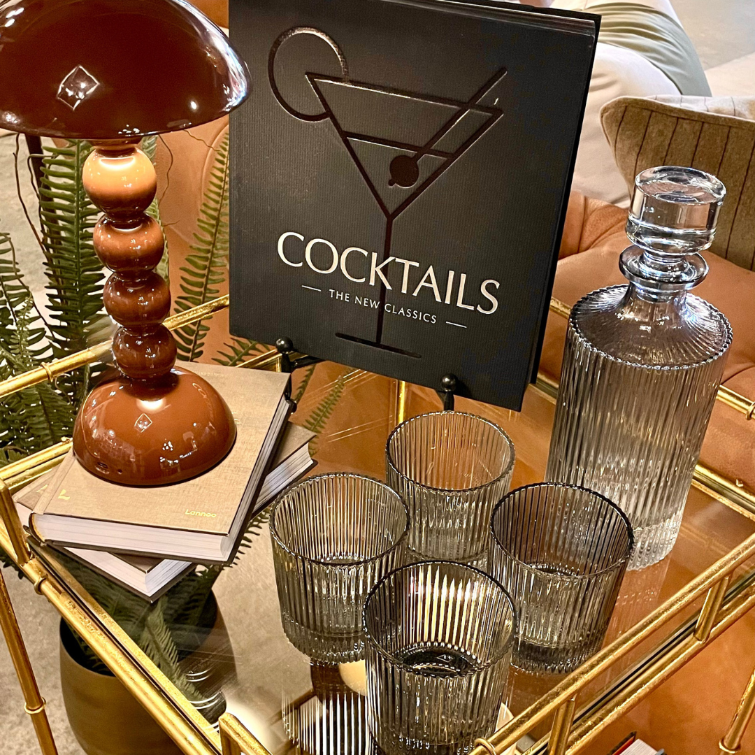 Vertical Optic Decanter | Grey