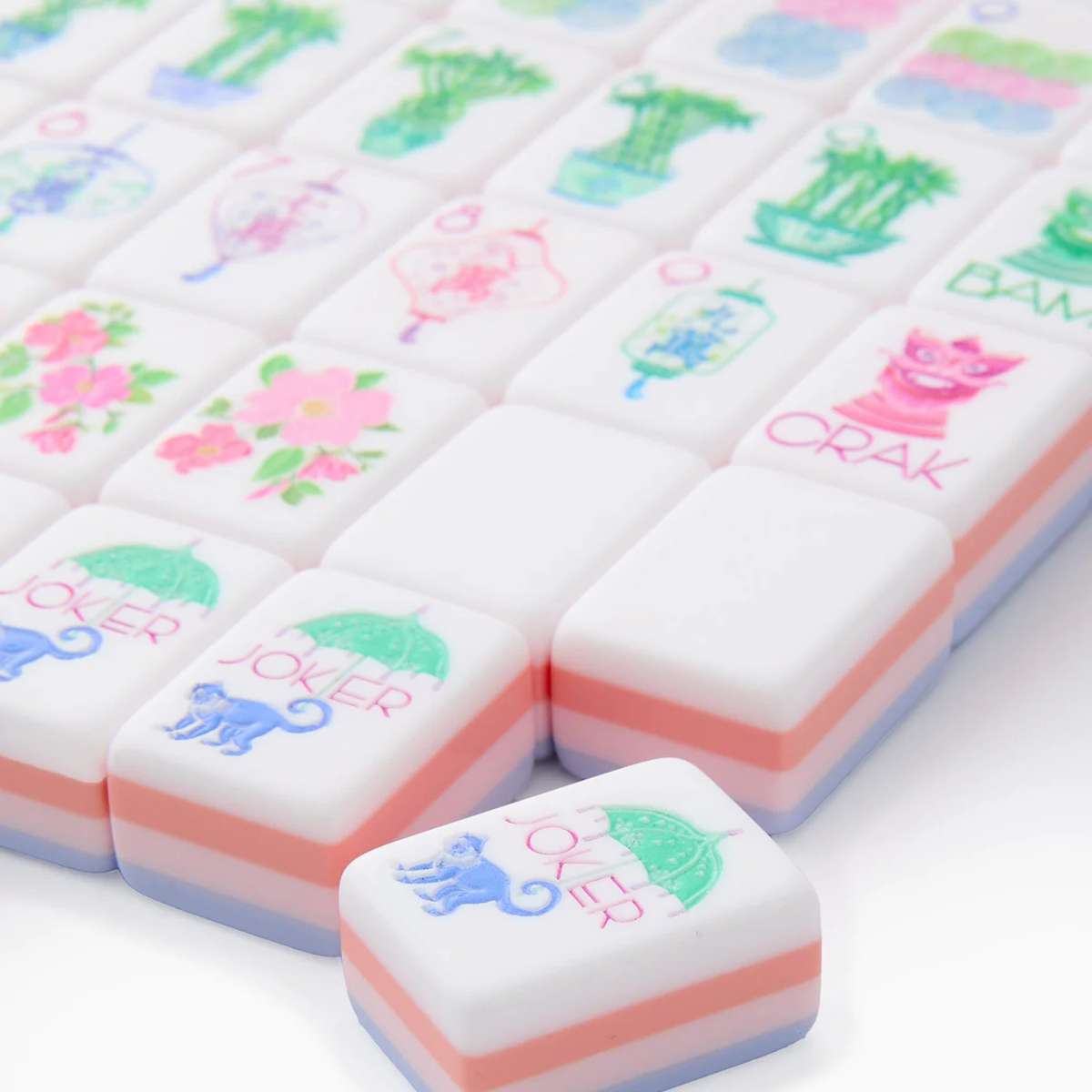Luminaire Mahjong Tiles