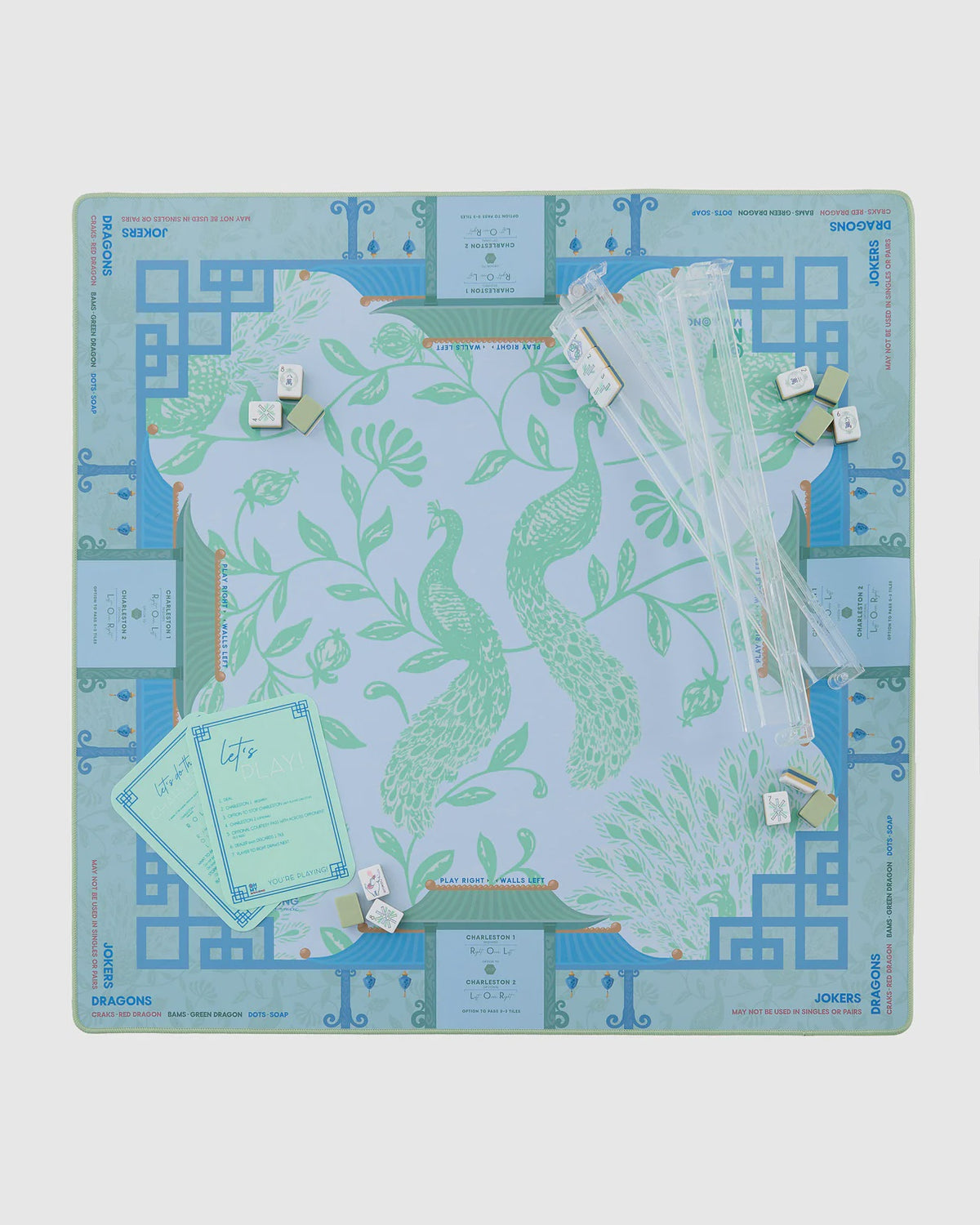 Isla Mahjong Mat in Tube