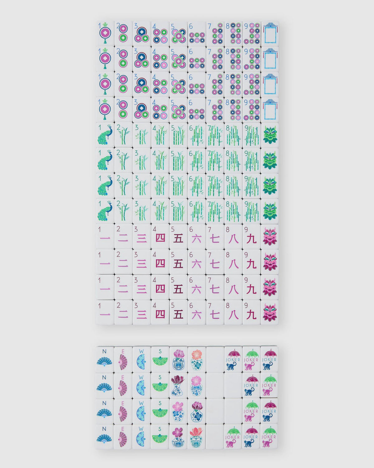 Gemma Mahjong Tiles