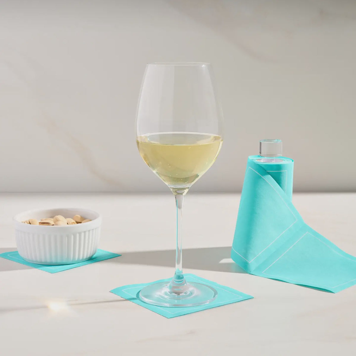 She Said Yes Disposable Cotton Cocktail Napkin Roll