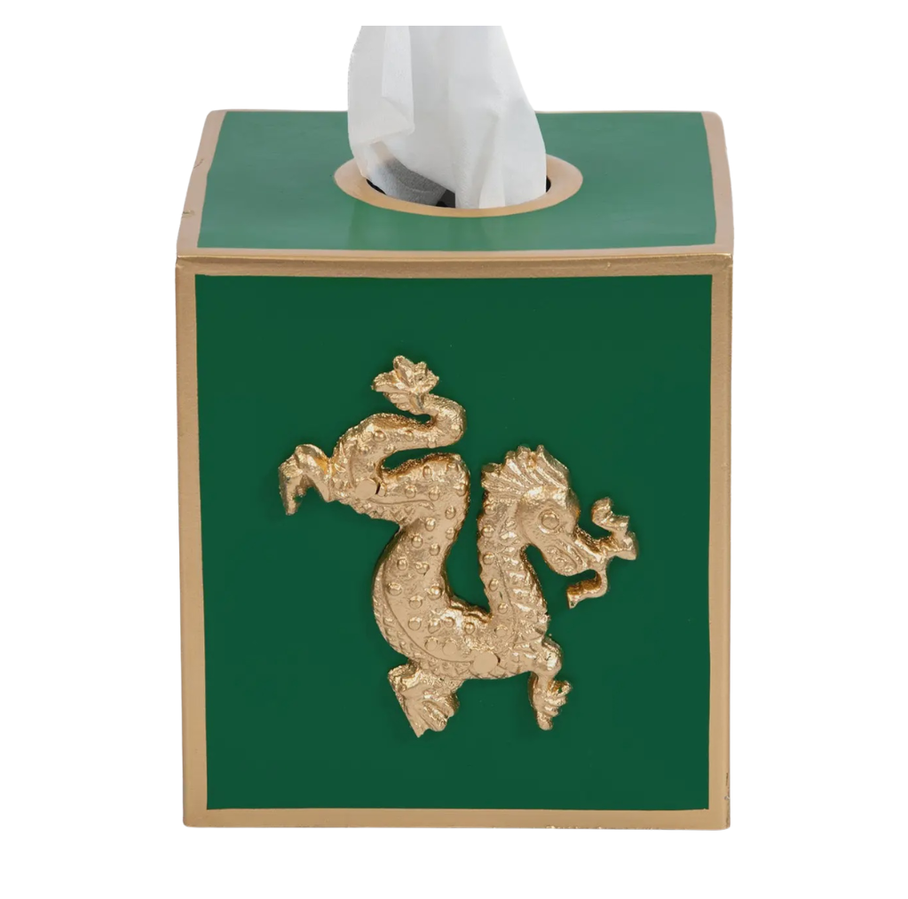 Regency Dragon Tissue Box Cover