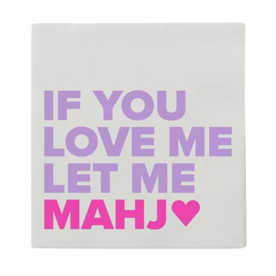 If You Love Me Cocktail Napkins