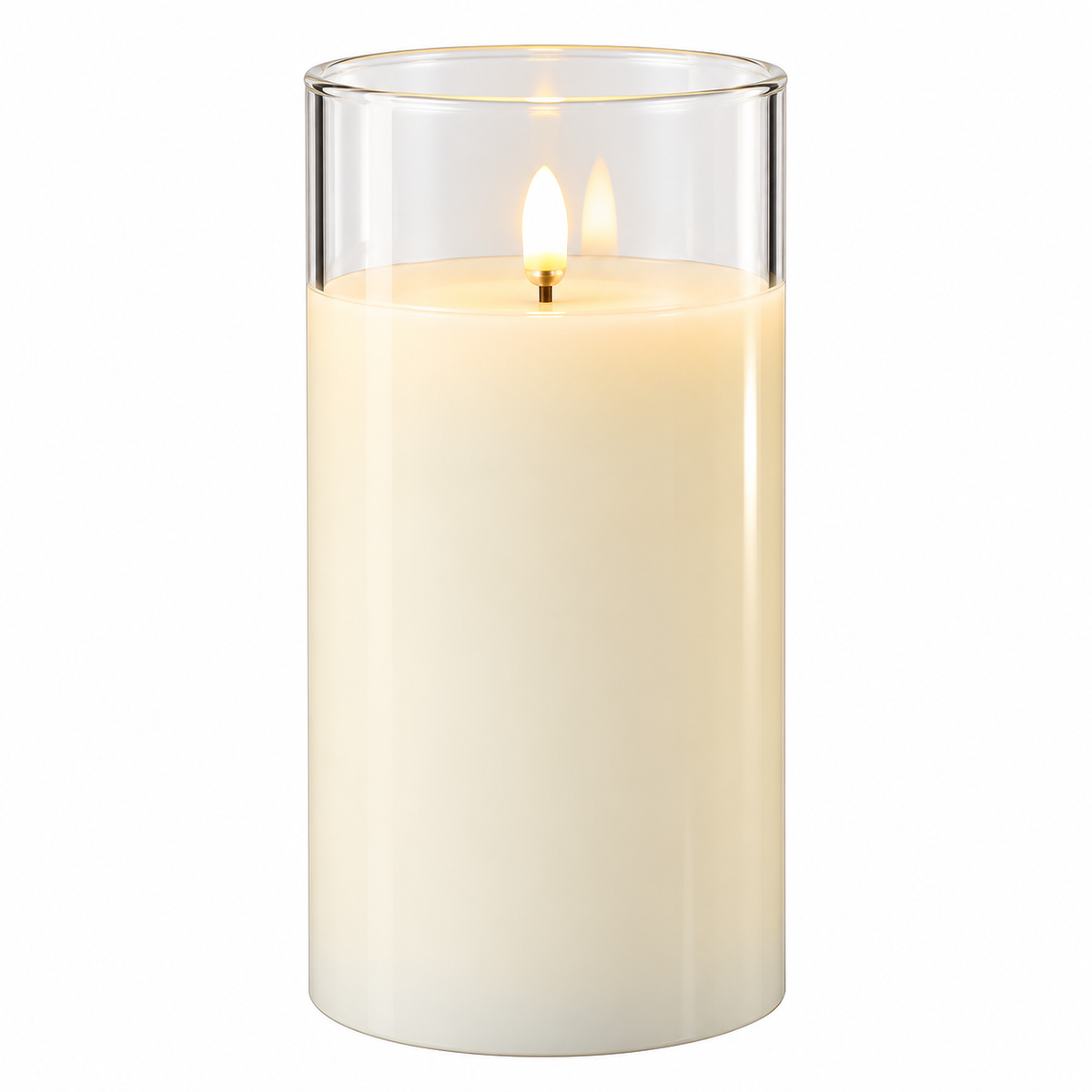 Radiance LED Flameless Candle | 4" x 8"