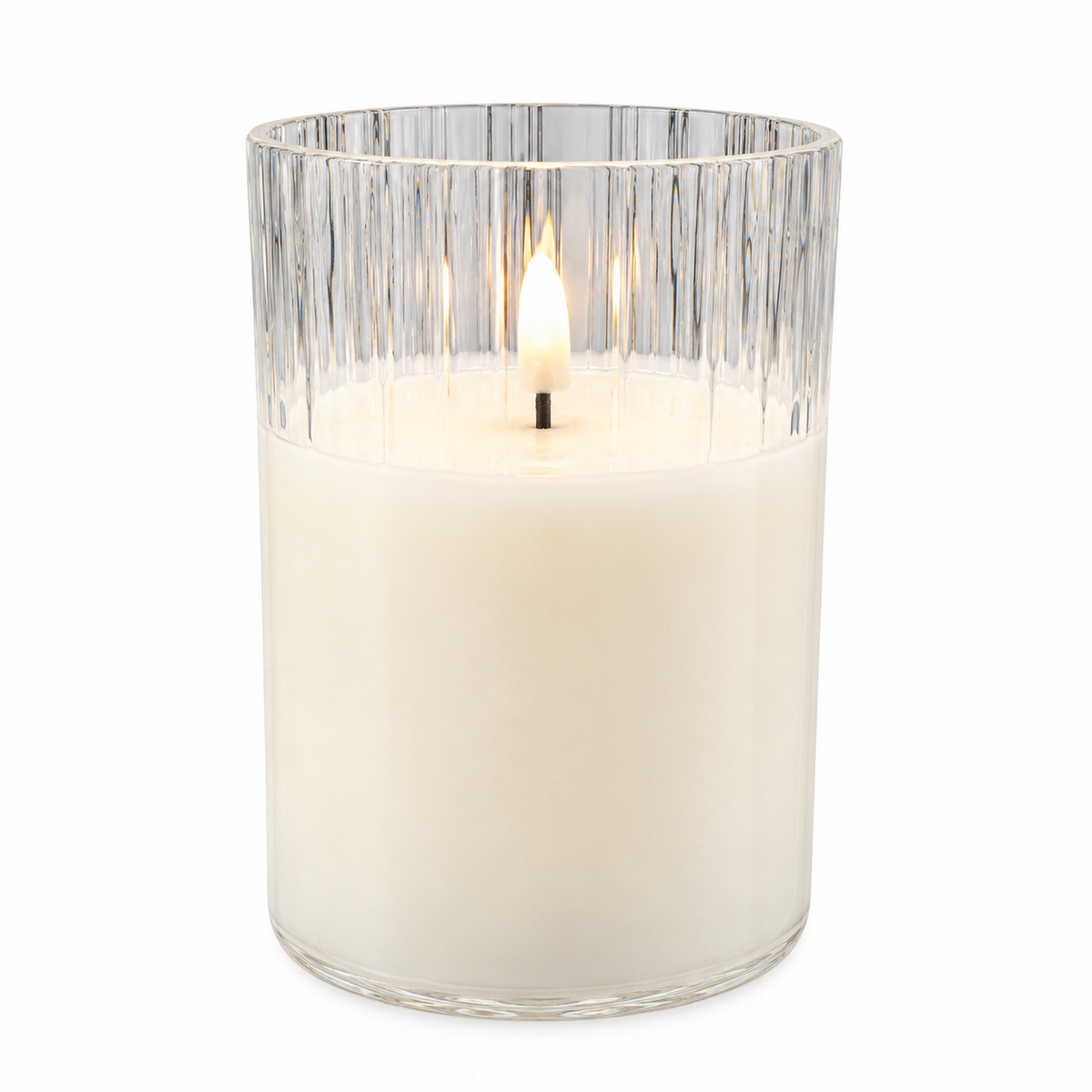 Radiance Faceted LED Flameless Candle | 3" x 5"