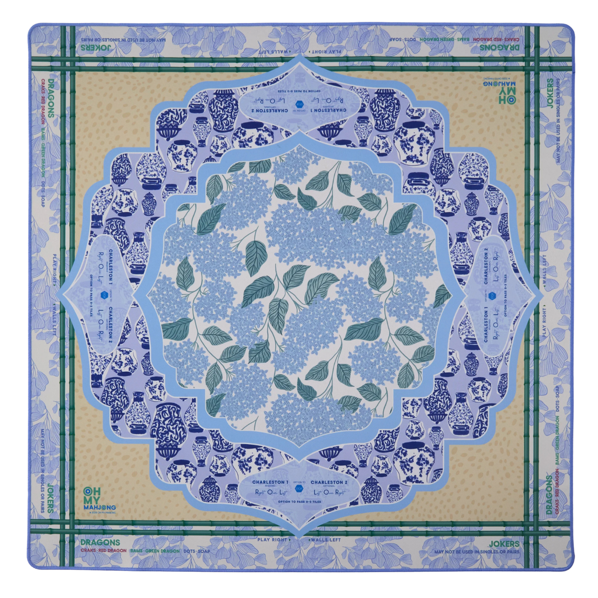 Luna Mahjong Mat in Tube