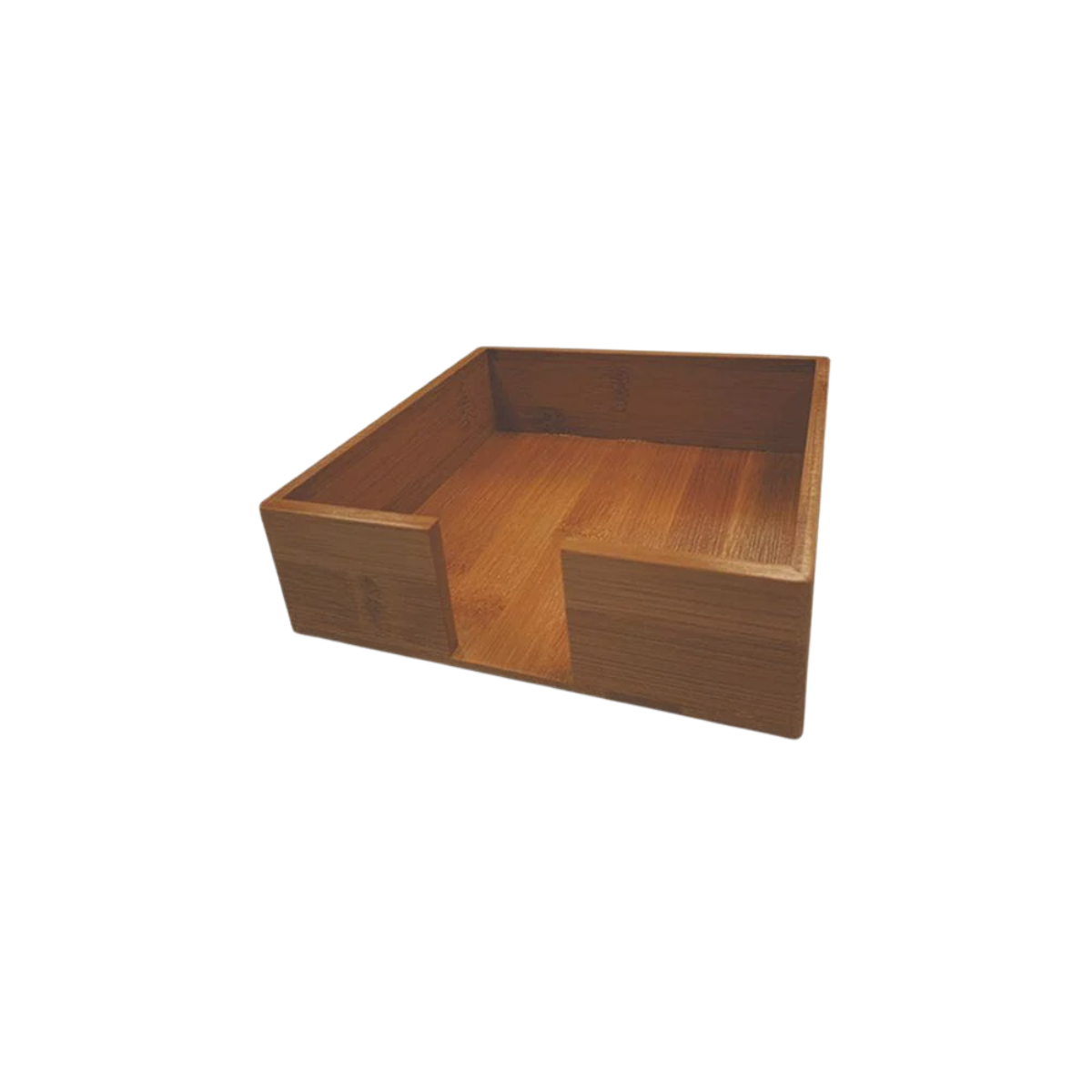 Napkin Caddy Wood | Chestnut