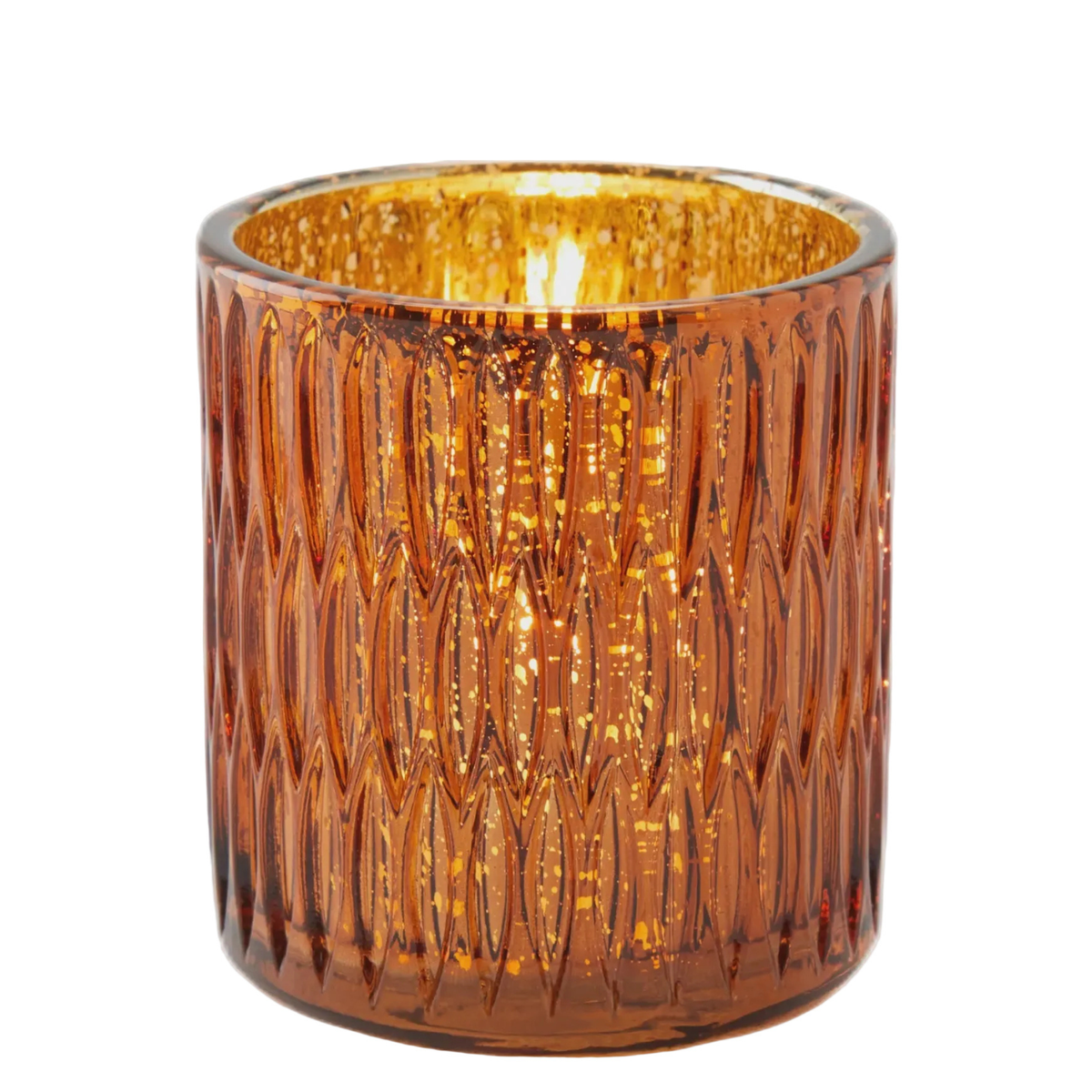 Marcy-Metallic Copper Votive Candle Holder