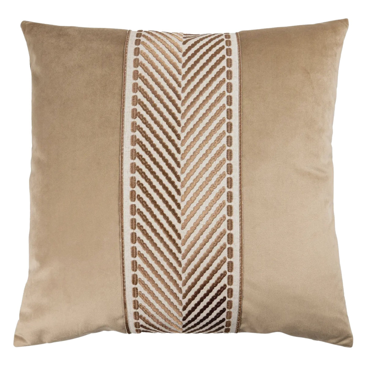 Brooks Pillow Fawn | 22" x 22"